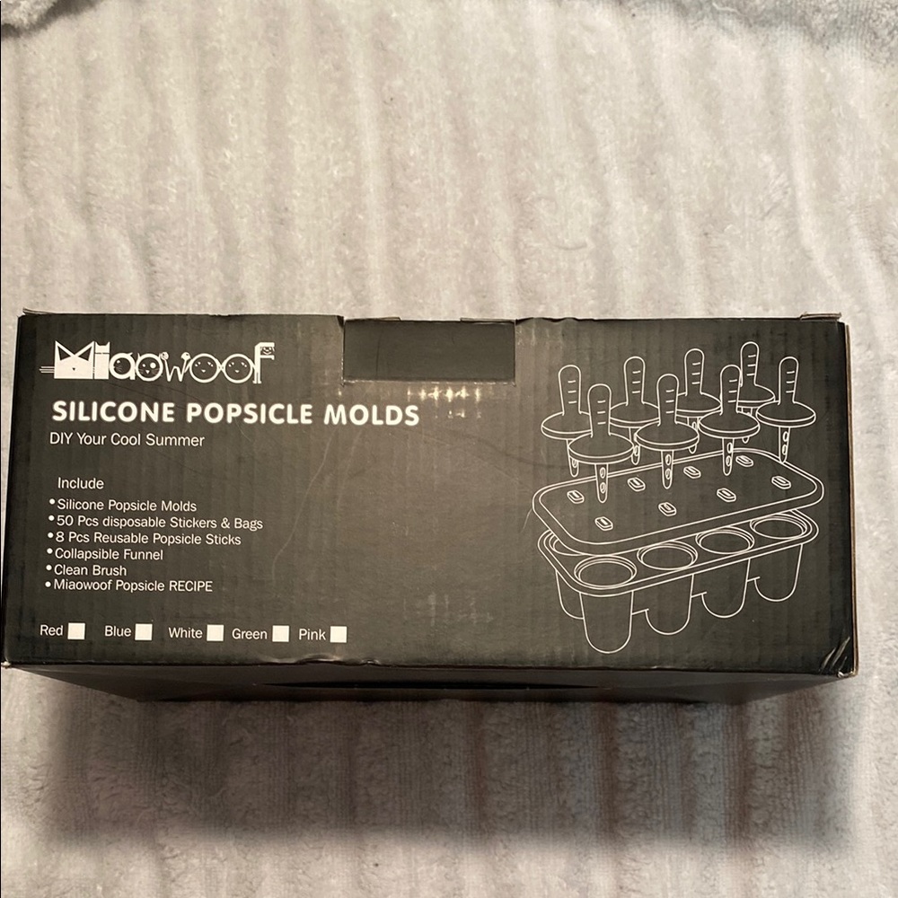Miaowoof Silicone Popsicle Molds